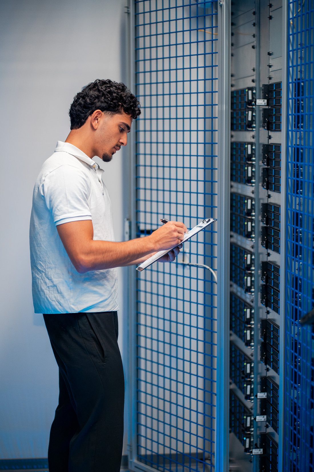 On-site documentation and audit at the rack